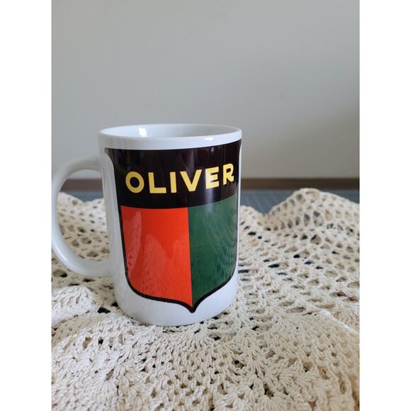 Oliver logo Tractor 15 Ounce Sublimated Coffee Mug - Picture 3 of 4